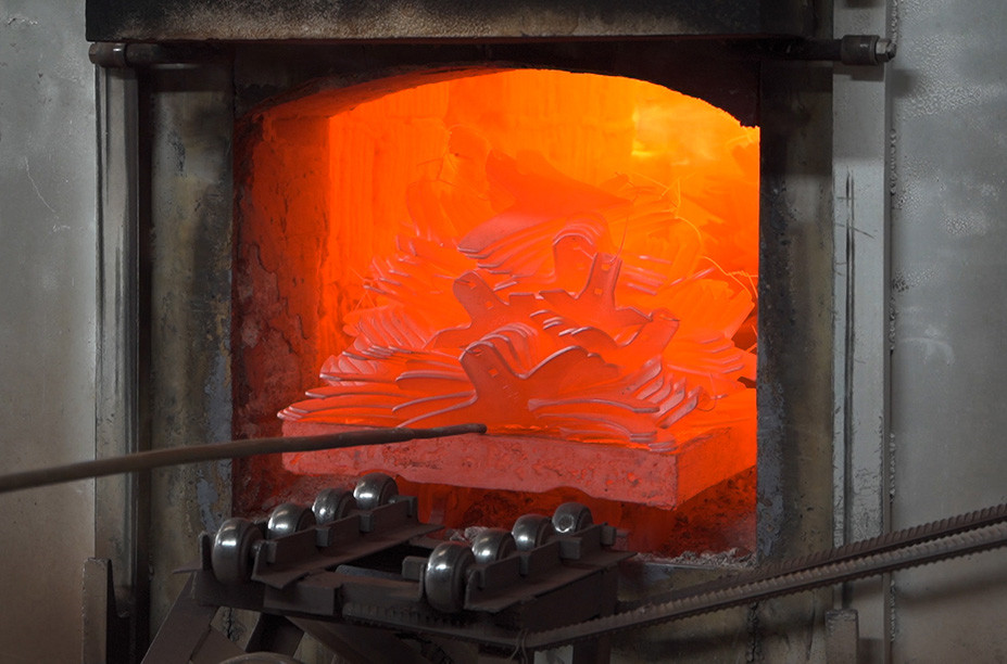 Heat treatment equipment for castings